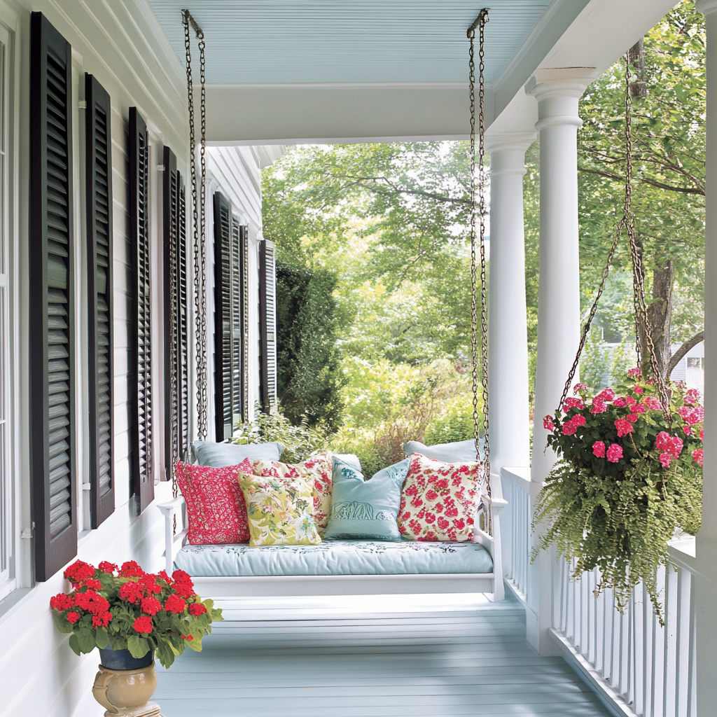 small front porch decorating ideas