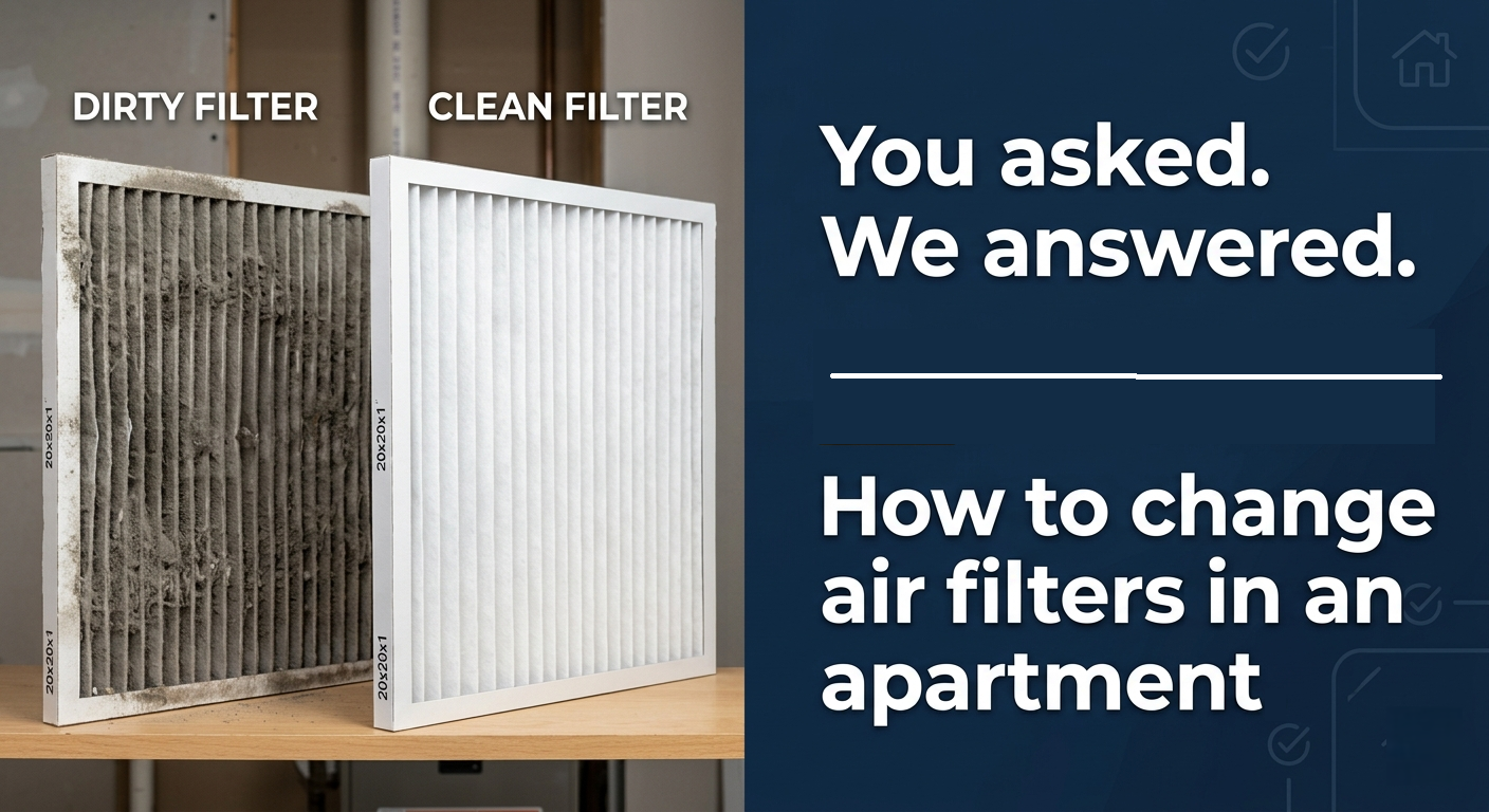 How to Check Air Filters in Apartments