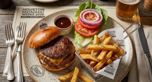 Burger and fries deal
